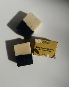 Clary Sage & Charcoal Facial bar